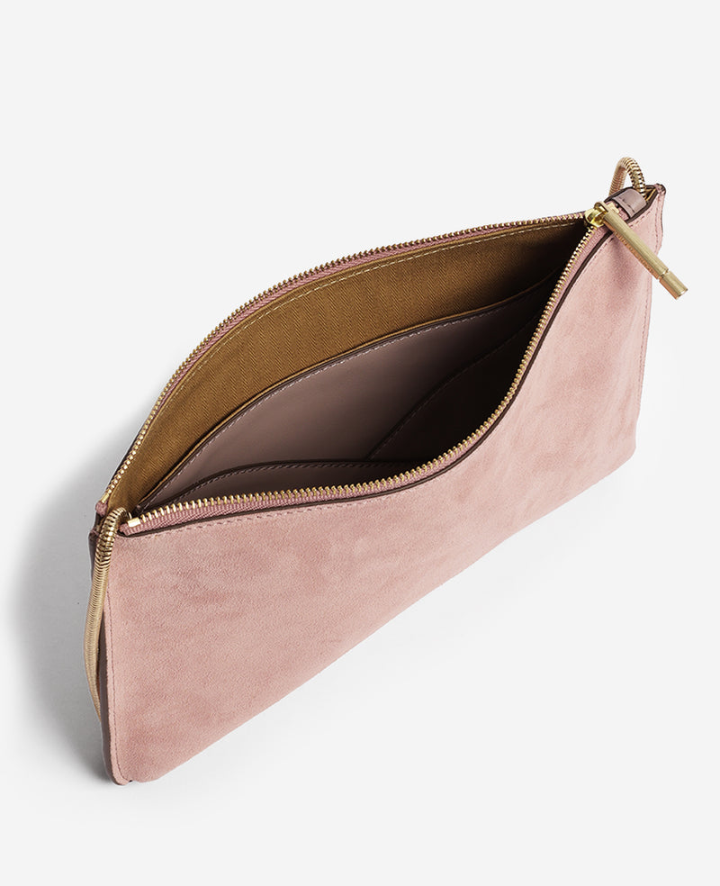 Highline East/West Suede Disco Crossbody Bag